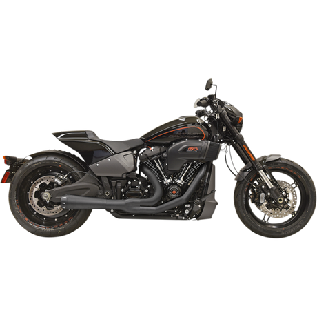 BASSANI XHAUST 18-21 FLFB EXHAUST RR3 2:1 Black Application Shot - Driven Powersports