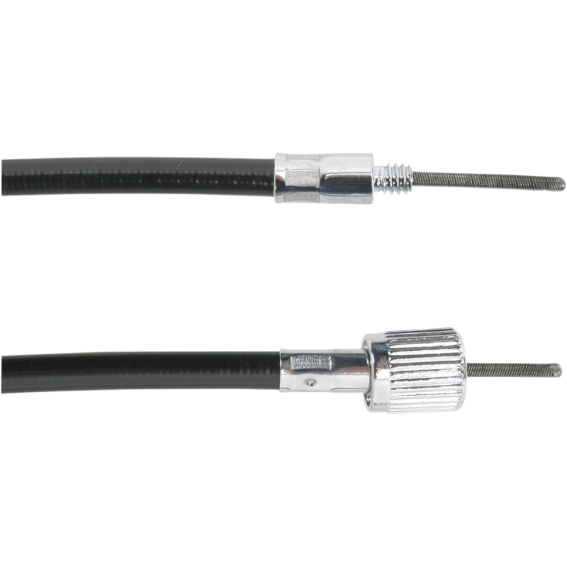 DRAG SPECIALTIES 80-95FL SPEEDO CABLE Black Front - Driven Powersports