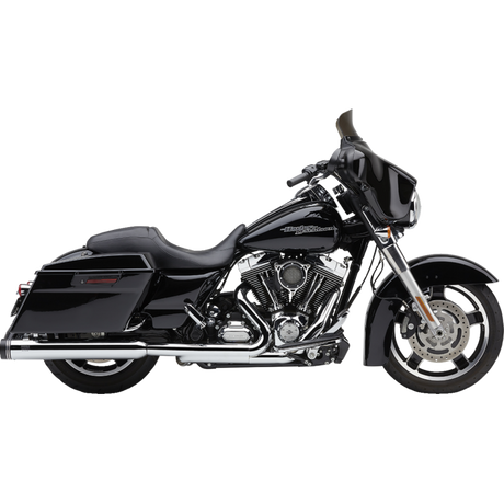 COBRA MUFFLER NH 4" FLH Chrome Right Side - Driven Powersports