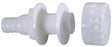 Attwood Thru-Hull Connector with Strainer - Driven Powersports
