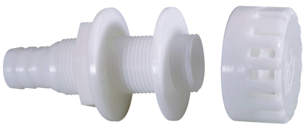 Attwood Thru-Hull Connector with Strainer - Driven Powersports
