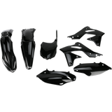 UFO BODY KIT KXF250 2013 Black 3/4 Front - Driven Powersports