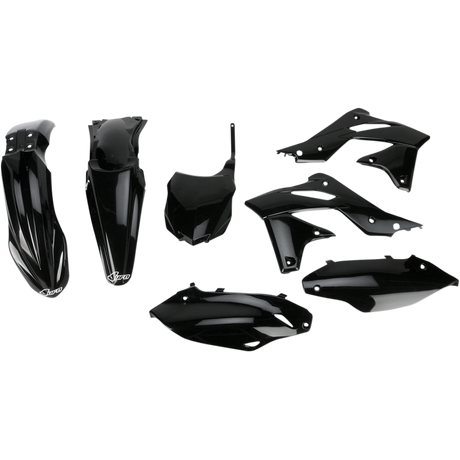 UFO BODY KIT KXF250 2013 Black 3/4 Front - Driven Powersports