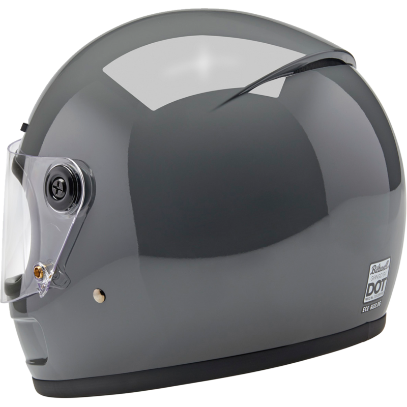 BILTWELL HELMET GRINGO SV Steel Gray Back - Driven Powersports
