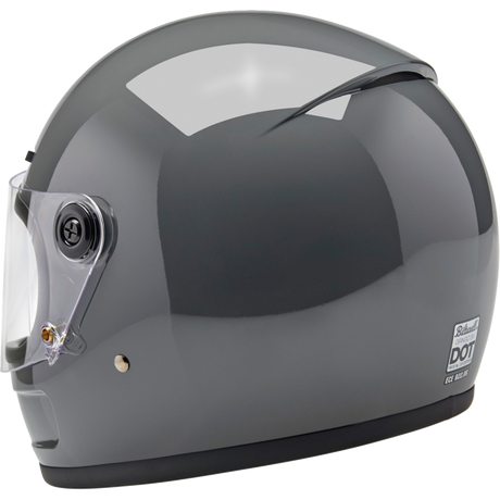 BILTWELL HELMET GRINGO SV Steel Gray Back - Driven Powersports