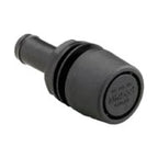 Attwood Straight Gas Tank Vent (Polypropylene) Black - Driven Powersports