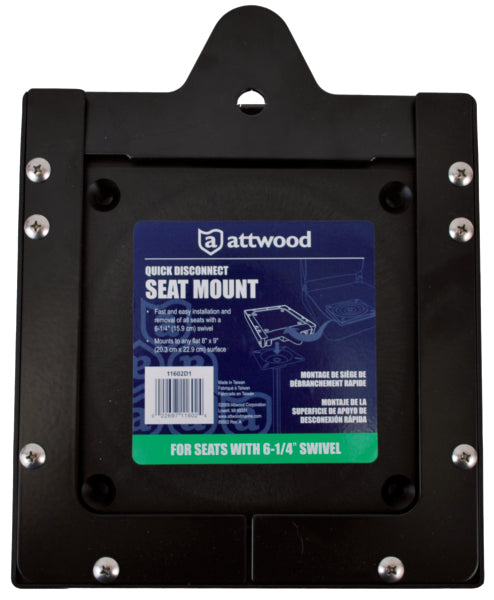 Attwood Quick Release Seat Mount - Driven Powersports
