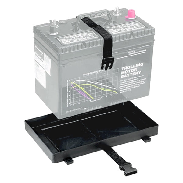 Attwood Battery Tray with Strap - Driven Powersports