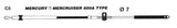 Uflex Mercury Gen I Control Cable - C5 - Driven Powersports