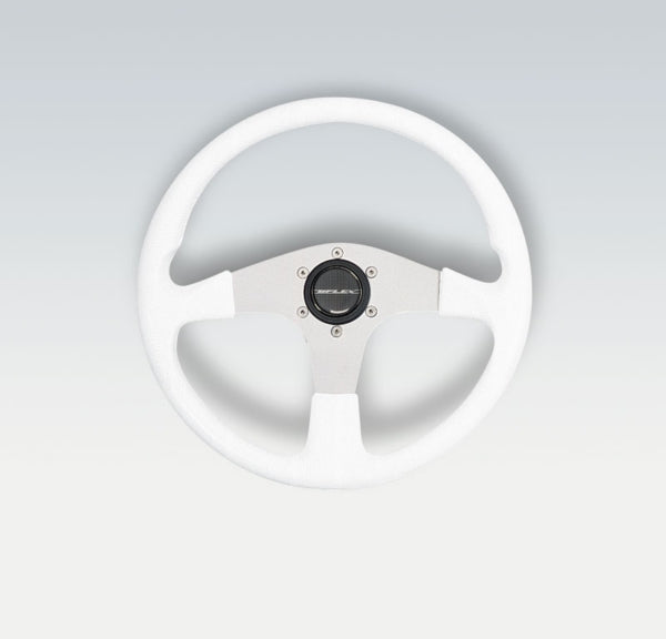 Uflex Corse Steering Wheels White - Driven Powersports