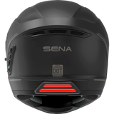 SENA STRYKER SMART HELMET FULL-FACE DOT Matte Black Front - Driven Powersports
