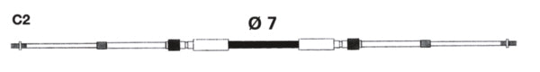 Uflex Universal 33C Control Cable - C2 - Driven Powersports