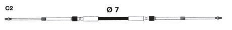 Uflex Universal 33C Control Cable - C2 - Driven Powersports