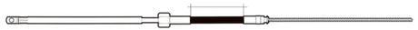 Uflex M66 Universel Rotary Steering Cable - Driven Powersports