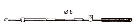 Uflex Mercury GenI Control Cable - Mach 5 - Driven Powersports