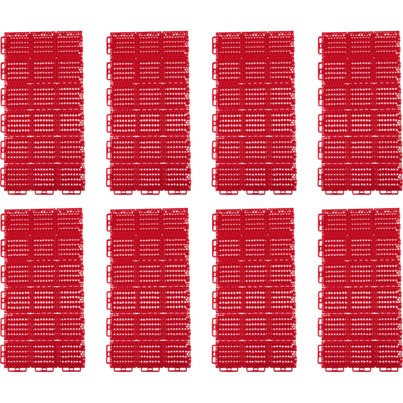 CALIBER FLOORING PROTECH QTY8 Red Front - Driven Powersports