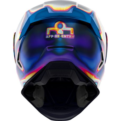 ICON HELMET AFP REENTRY Silver Back - Driven Powersports