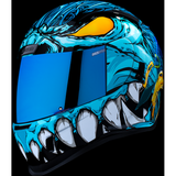 ICON HELMET AIRFORM MIPS MANIK'RR Light Blue Front - Driven Powersports