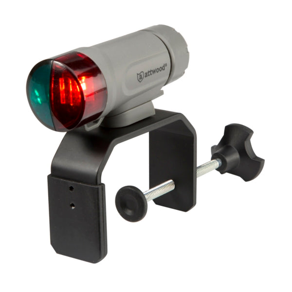 Attwood Portable Navigation Light Kit Gray - Driven Powersports
