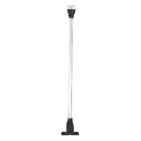 Attwood All Around Navigation Light, Horizontal Mount with 12” Pole - Driven Powersports