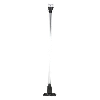 Attwood All Around Navigation Light, Horizontal Mount with 12” Pole - Driven Powersports