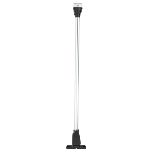 Attwood All Around Navigation Light, Vertical Mount with 12” Pole - Driven Powersports