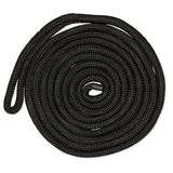 CMPCORDAGE DOCKLINE DBL BRAIDED 1/2"X15 Black - Driven Powersports