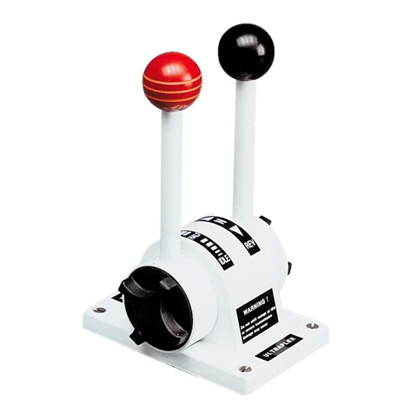 Uflex TOP MOUNT TWO LEVER White - Driven Powersports