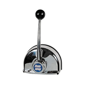 Uflex SINGLE LEVER BINNACLE CHROME - Driven Powersports