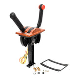 Uflex DUAL LEVER LF HAND SOFT GRIP W/INTRL Black - Driven Powersports