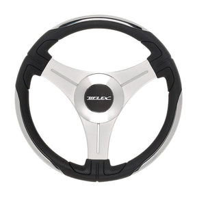 Uflex GRIP W/INSERT SILVER & RAYON Silver Black - Driven Powersports