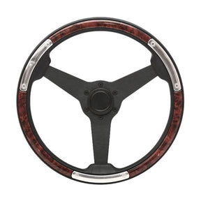 Uflex GRIP BURL W/3SPOKE EQUID Black - Driven Powersports