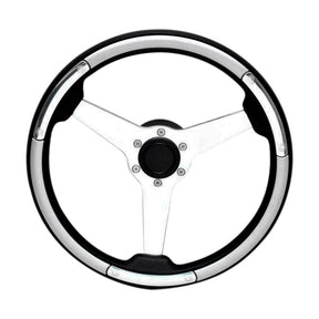 Uflex GRIP W/3SPOKE SPLASH Silver - Driven Powersports