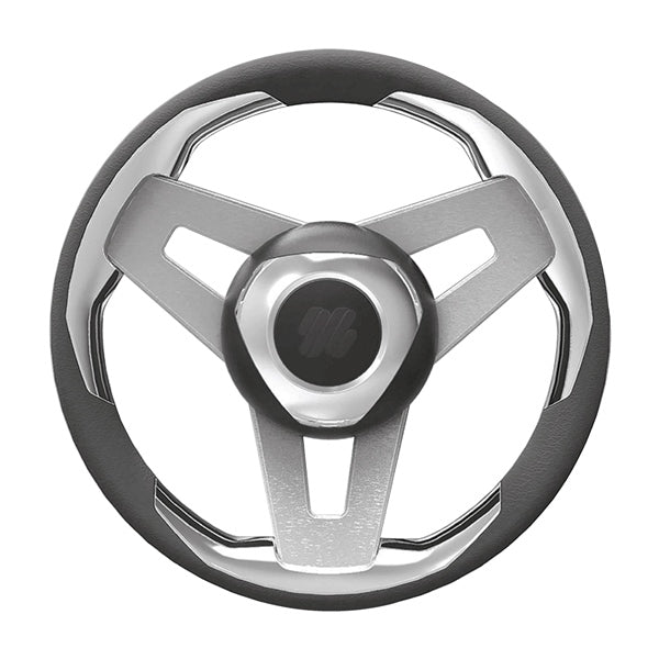 Uflex GRIP POLY ALU SPOKE 13.8" White/Black - Driven Powersports