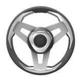Uflex GRIP POLY ALU SPOKE 13.8" White/Black - Driven Powersports
