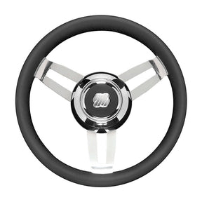 Uflex GRIP LEATHER HUB 13.8" Black - Driven Powersports