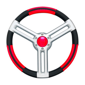 Uflex GRIP 13.8" POLY BK & INSERT Red - Driven Powersports