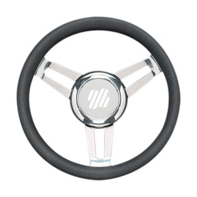 Uflex GRIP 13.8" BK POLY & HUB Charcoal - Driven Powersports