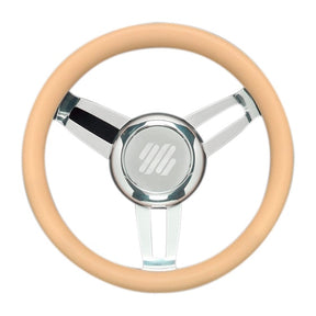 Uflex GRIP 13.8" CREAM POLY & HUB Charcoal - Driven Powersports