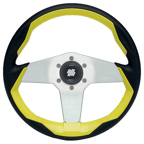 Uflex GRIP SPOKE CAP Yellow/Black White/Silver - Driven Powersports