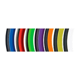 Uflex GRIP SPOKE CAP Yellow/Black White/Silver - Driven Powersports