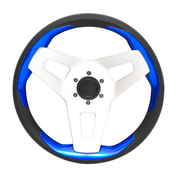 Uflex GRIP SPOKE CAP Blue/Black White/Silver - Driven Powersports