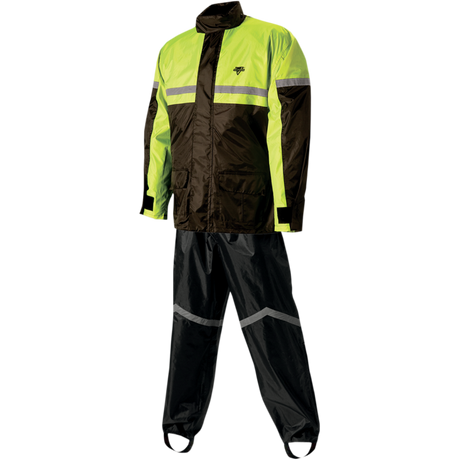 NELSON-RIGG NELSON RIGG STORMRIDER MOTORCYCLE RAIN SUIT High-Visibility Yellow Front - Driven Powersports