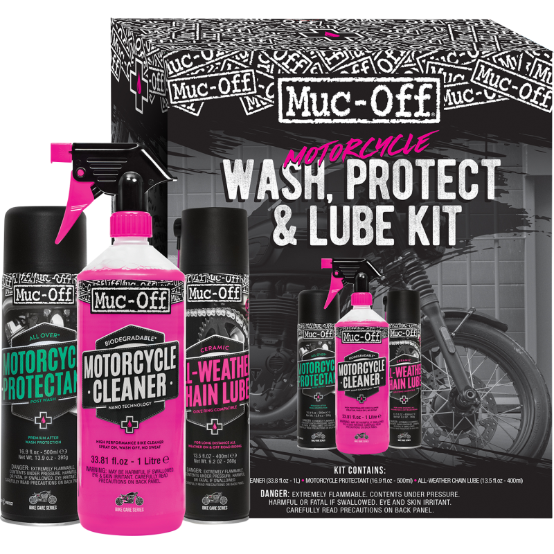 MUC-OFF WASH PROTECT & LUBE KT Front - Driven Powersports