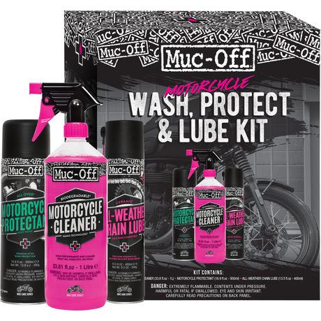 MUC-OFF WASH PROTECT & LUBE KT Front - Driven Powersports