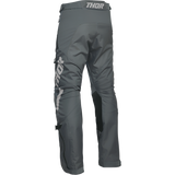 THOR PANT TERRAIN OTB Charcoal Back - Driven Powersports