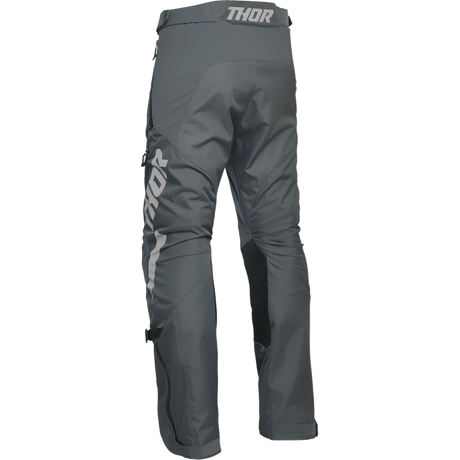 THOR PANT TERRAIN OTB Charcoal Back - Driven Powersports