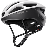 SENA CYCLING HELMET R1 EVO Matte White Front - Driven Powersports