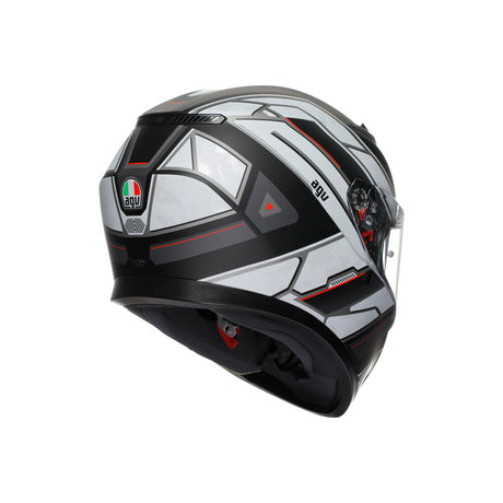 K3 RIVIA MATT BLACK/WHITE (2XL) Matte Black/White - Driven Powersports