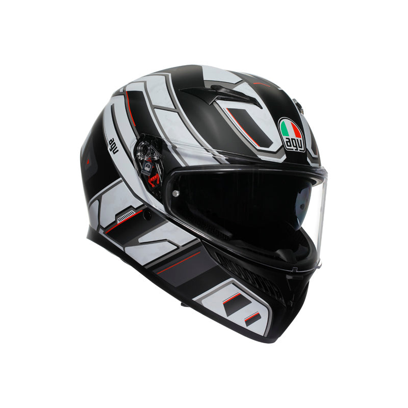 K3 RIVIA MATT BLACK/WHITE (2XL) Matte Black/White - Driven Powersports